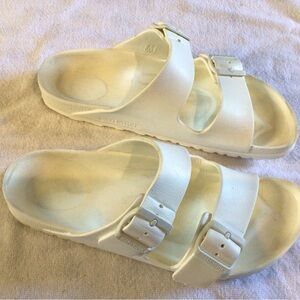Birkenstock Arizona White rubber size 40